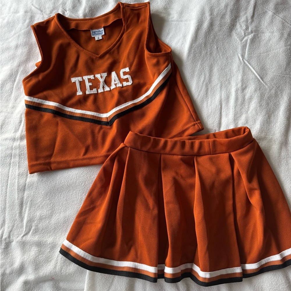 University of Texas Two Piece Girls Cheer Oufit
